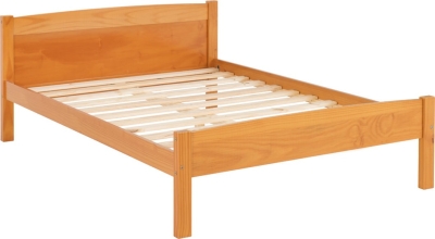 Image: 6886 - Amber Double Bed - Pine